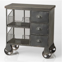 Regał Industrialny Szary