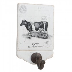 Wieszak w Stylu Rustykalnym z Kogutem A