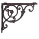 Wspornik Do Półki Prowansalski Ciemnobrązowy A