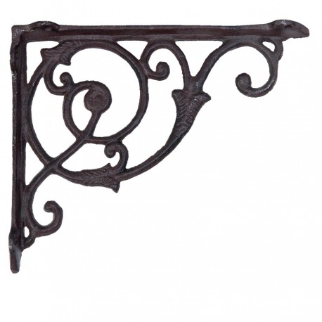Wspornik Do Półki Prowansalski Ciemnobrązowy A