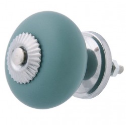 Gałka Meblowa Zielonoszara