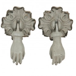 Uchwyty Do Mebli Dłonie Brązowe 2szt.