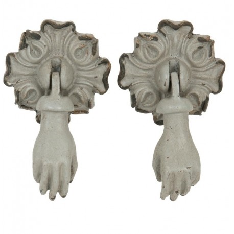 Uchwyty Do Mebli Dłonie Brązowe 2szt.