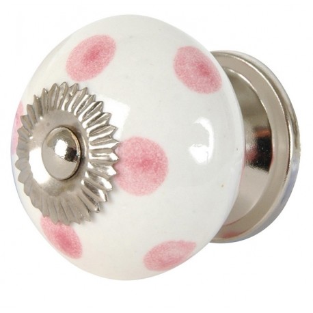 Gałka Meblowa w Kropki C