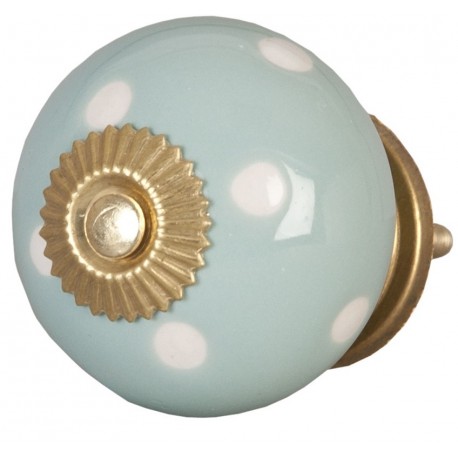 Gałka Meblowa w Kropki F