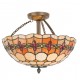 Lampa Tiffany Sufitowa D