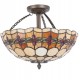 Lampa Tiffany Sufitowa D