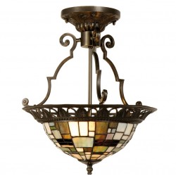 Lampa Tiffany Sufitowa F