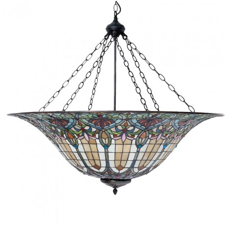 Lampa Tiffany Stołowa Latarnia Morska