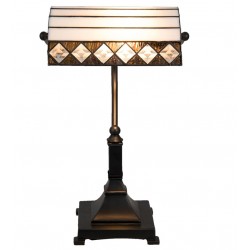 Lampa Witrażowa Stołowa Pasy A