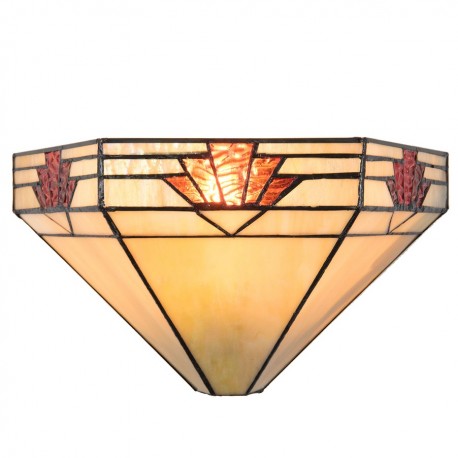 Kinkiet Tiffany Kwiaty A