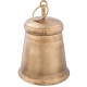 Złoty Dzwonek Metalowy Ozdobny B