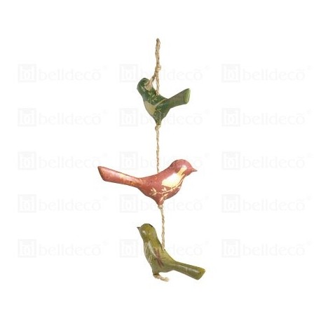 Retro Zawieszka 3 Ptaszki