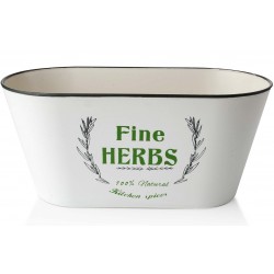 Osłonka Na Doniczkę w Stylu Francuskim Plastikowa