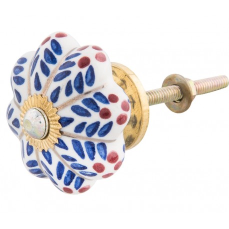 Gałka Meblowa Boho w Kwiaty B