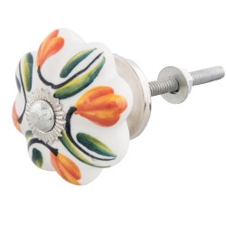 Gałka Meblowa Boho w Kwiaty B