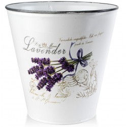 Osłonka Na Doniczkę Metalowa Okrągła Plant C