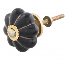 Gałka Meblowa Ceramiczna Kremowa