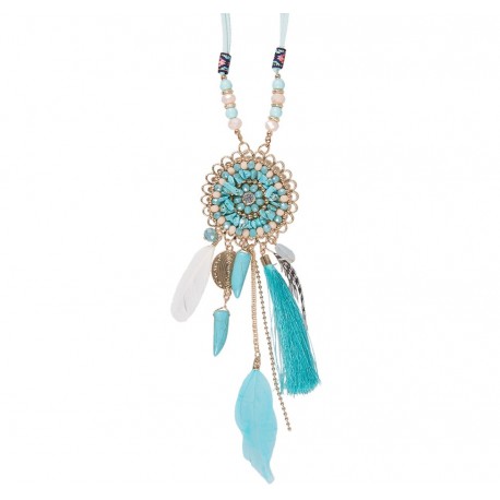 Kolczyki Marmurkowe Czarno-Złote