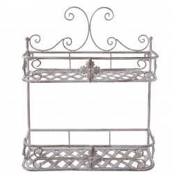 Regał Metalowy Czarny