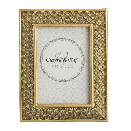 Ramka Na Zdjęcia Prostokątna Złota A