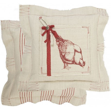 Poszewka Ozdobna Prowaalska z Sercem C