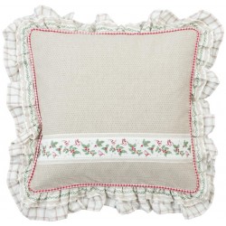 Poszewka Prowansalska w Czerwoną Kratę