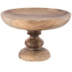 Taca Na Nóżce z Drewna Mango A