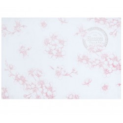 Podkładki Stołowe Granatowe w Kwiaty 6szt.