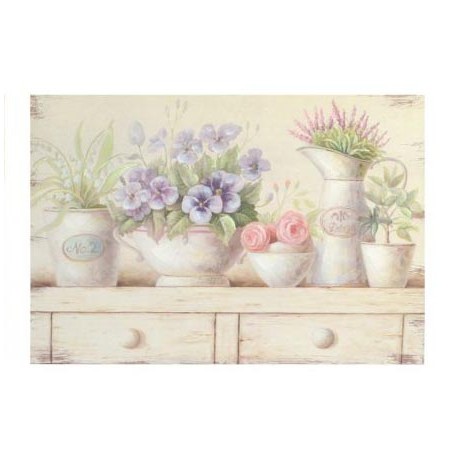 Obraz Prowansalski z Kwiatami B
