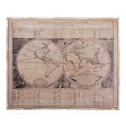 Obraz Vintage z Mapą A