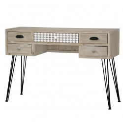 Biurko Loano z Kolorowymi Szufladami