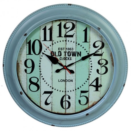 Błękitny Zegar Retro