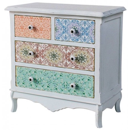 Komoda Prowansalska z Wzorkami A