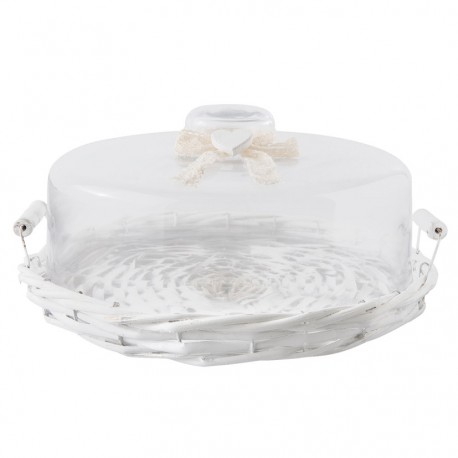 Wiklinowa Taca z Kloszem A