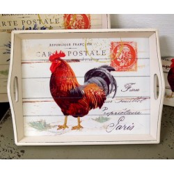 Taca z Kogutem w Stylu Prowansalskim