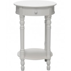 Stolik Prowansalski Bianca z Nadstawką