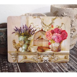 Podkładki korkowe w stylu prowansalskim 1