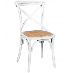 Czarne Krzesło Postarzane Neroni