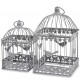 Klatki Ozdobne Prowansalskie Szare 2szt. B