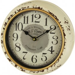 Zegar Prowansalski Owalny z Różami