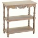 Konsola Prowansalska Bielona Bienni z Półkami A