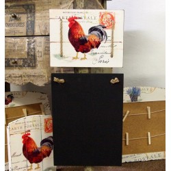 Tablica w Stylu Prowansalskim z Kogutem 1