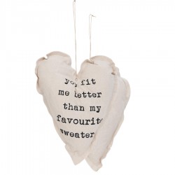 Zawieszka Ozdobna Serce z Ptaszkami