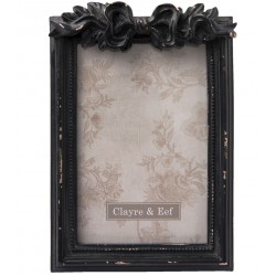 Ramka Na Zdjęcie Czarna Przecierana B