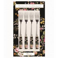 Widelczyki Deserowe Prowansalskie BLOOMING OPULENCE A - 4szt.