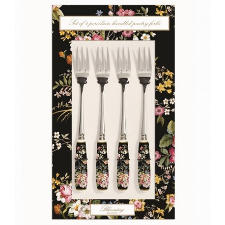 Widelczyki Deserowe Prowansalskie BLOOMING OPULENCE A - 4szt.