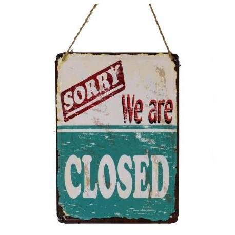 Metalowa Tabliczka Retro Laundry