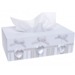 Pudełko Na Chusteczki Prowansalskie z Sercami A