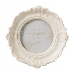 Ramka w Stylu Prowansalskim Kremowa C